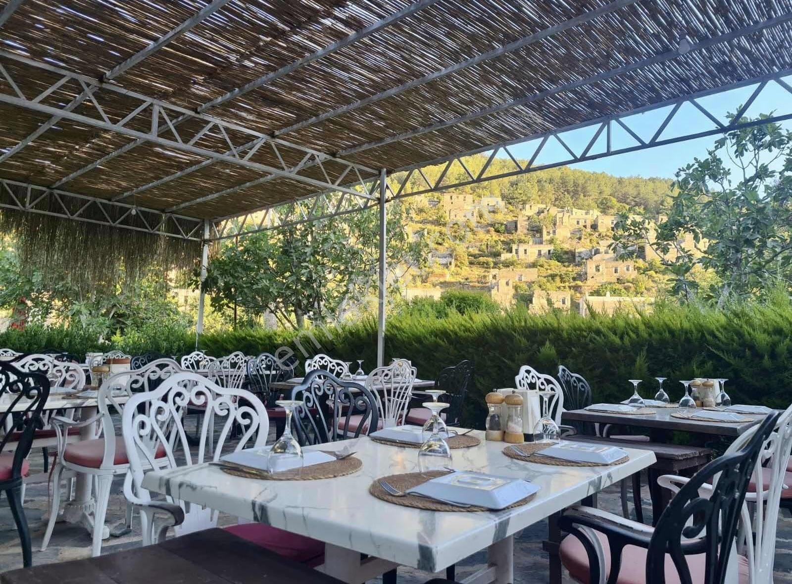 Kayaköy Antik Evleri Manzaralı 5.5 Dönüm Arazisi Ve Restoran - Görsel 9