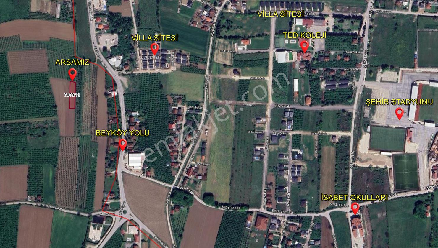 Nv Gayrimenkul'den Düzce Merkez Sinirci Köyü’nde 1377 M2 Satılık Arazi - Görsel 10