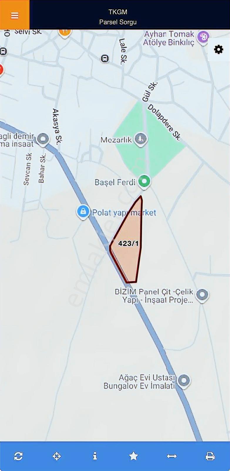 Çatalca Binkılıç'da 1833 M2 D020 Karayolu Cepheli Muhteşem Arsa - Görsel 7