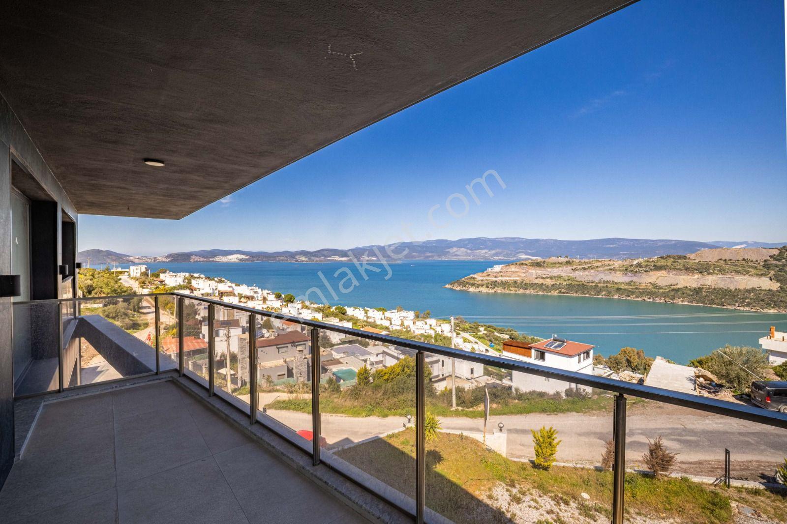 Milas Boğaziçi'nde Full Deniz Manzaralı Tam Müstakil Villa. - Görsel 12