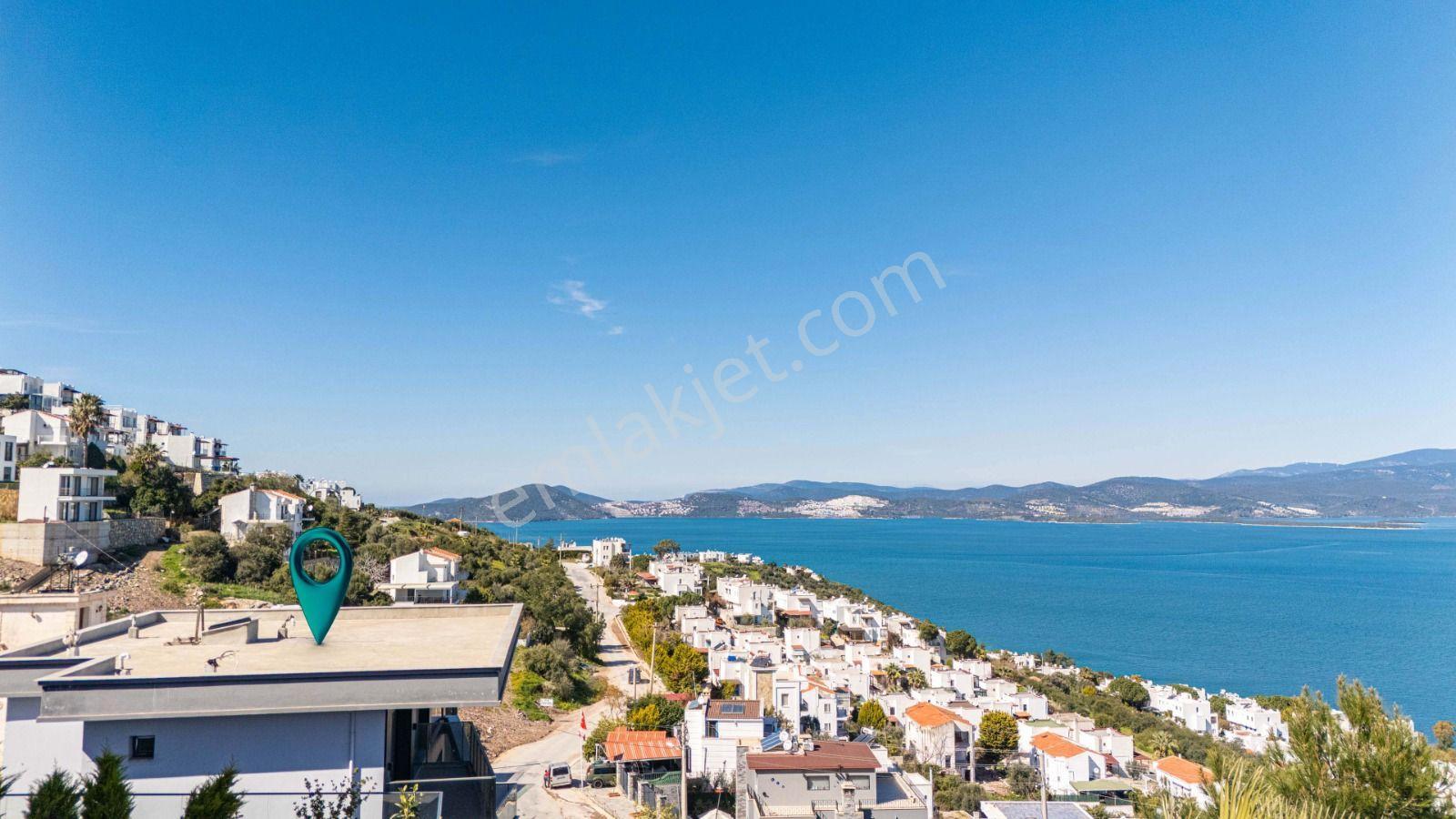 Milas Boğaziçi'nde Full Deniz Manzaralı Tam Müstakil Villa. - Görsel 5
