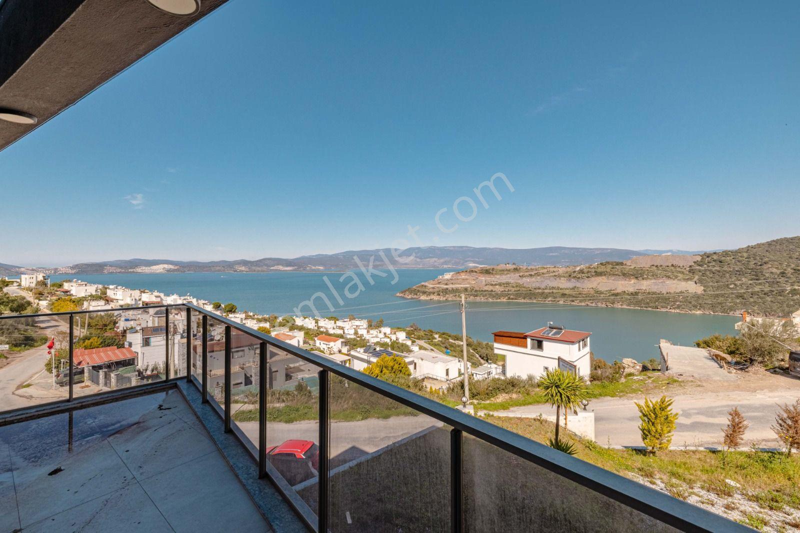 Milas Boğaziçi'nde Full Deniz Manzaralı Tam Müstakil Villa. - Görsel 11