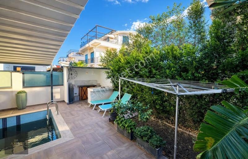 Belekte Müstakil Havuzlu Lüks Triplex Satılık İkiz Villa - Görsel 11