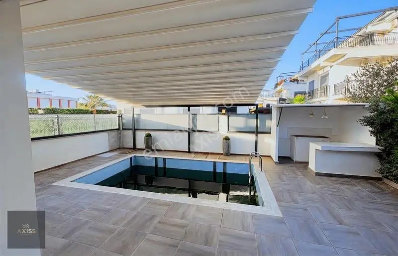 Belekte Müstakil Havuzlu Lüks Triplex Satılık İkiz Villa - Görsel 3