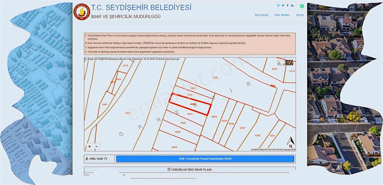 Özpınar,dan Çavuş Köyü Yolu ,suyu Olan Okul Yanı 602 M2 Bahçe - Görsel 8