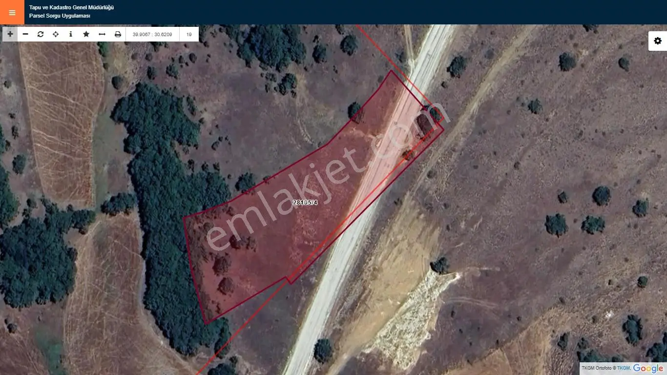 Başkan Emlaktan Satılık Karadere Mh 5.412 M2 Tarla.ana Yol Üzeri