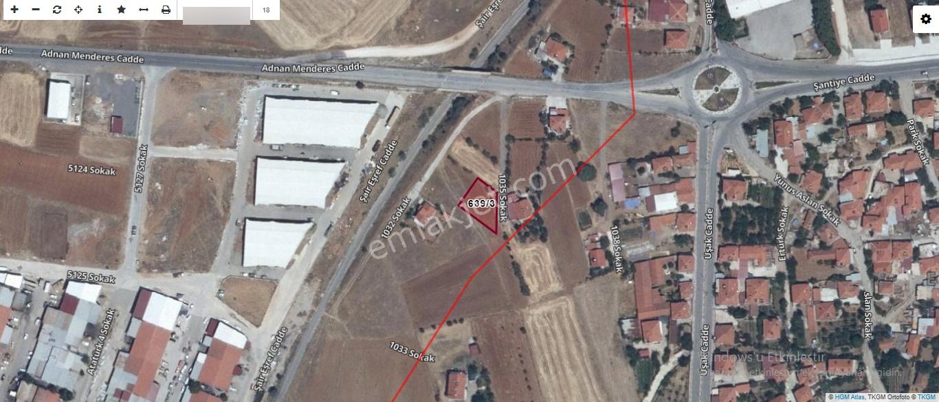 Yuvam Gayrimenkul'den Uşak Eşme Elvanlar Mah.satılık 542m2 İki Kat Konut İmarlı Arsa - Görsel 7