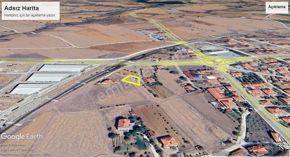 Yuvam Gayrimenkul'den Uşak Eşme Elvanlar Mah.satılık 542m2 İki Kat Konut İmarlı Arsa - Görsel 5