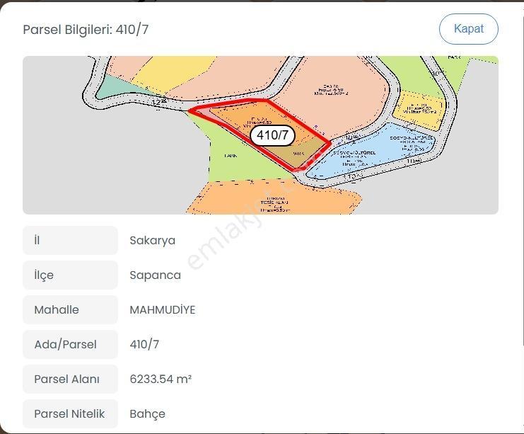 Turyap'tan Sapanca Mahmudiye'de Cazip Fiyata İmarlı Kupon Arsa - Görsel 12