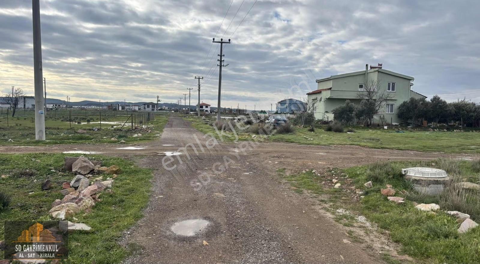 Gömeç Kemalpaşada 417 M² Yolu Açık Altyapısı Hazır Satılık Arsa - Görsel 12
