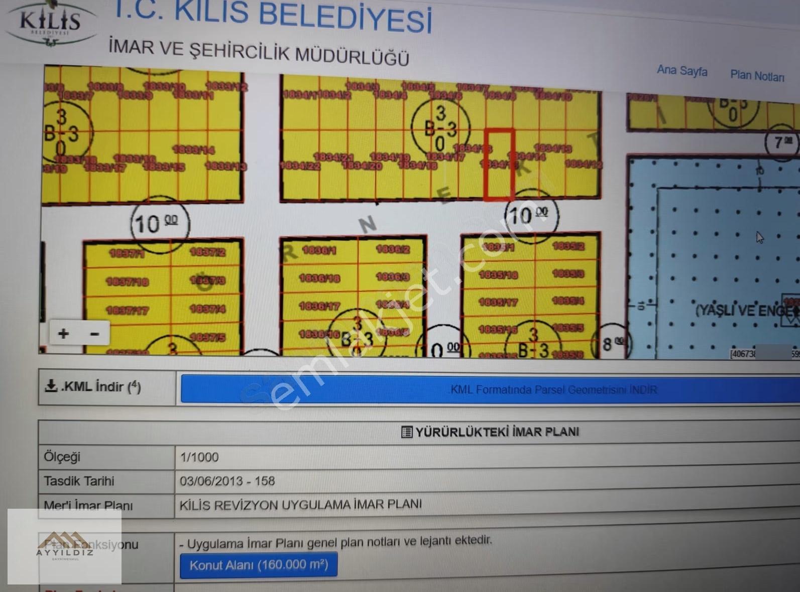 Ayyıldız Emlak'tan 160 M2 Geniş Cadde Üzeri Arsa - Görsel 3