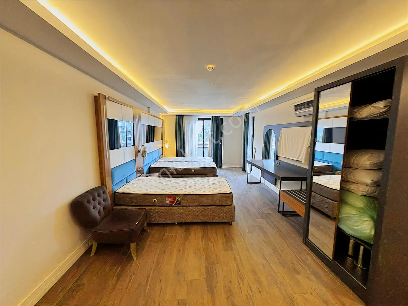 Alanya Konaklıda Satılık 1+1 Site İçi Sıfır Eşyalı Lüks Daire - Görsel 2