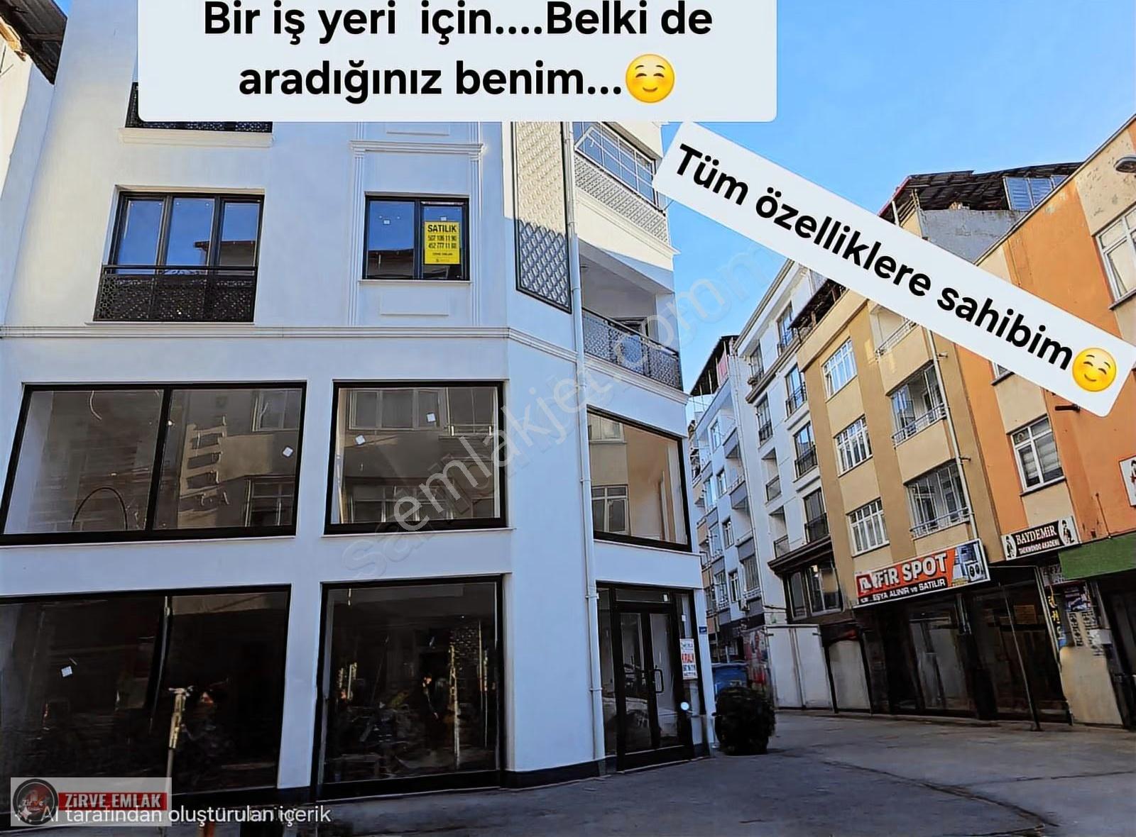 Yeni Mahalle...çok İyi Lokasyon...köşe Cepheli...352m2...