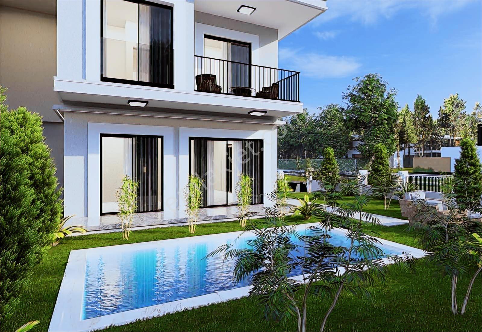 Kuşadası Davutlarda Projeden Satılık Özel Havuzlu 4+1 Villalar