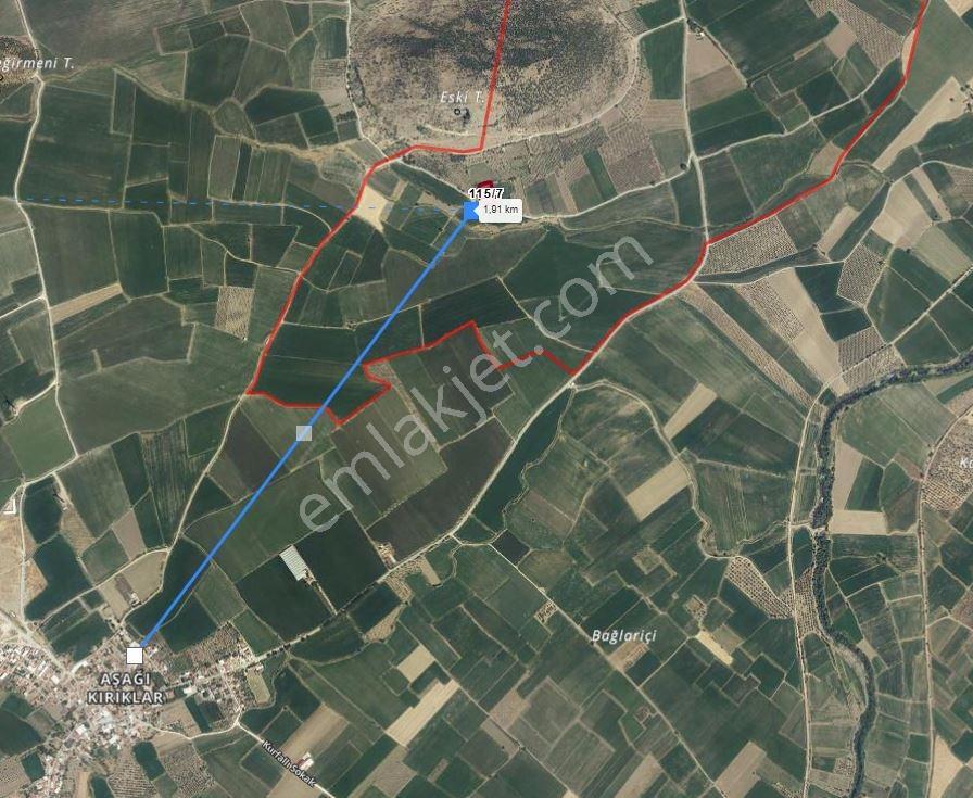 Bergama Süleymanlı'da Satılık 3.069 M2 Arazi/ Tarla - Görsel 4