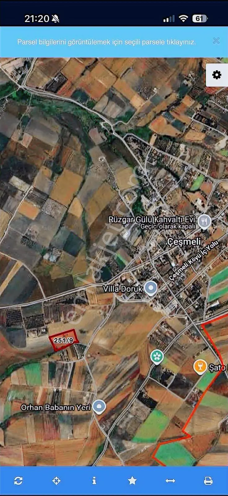 Çeşmeli Köy İçinde Fırsat Arazi - Görsel 2
