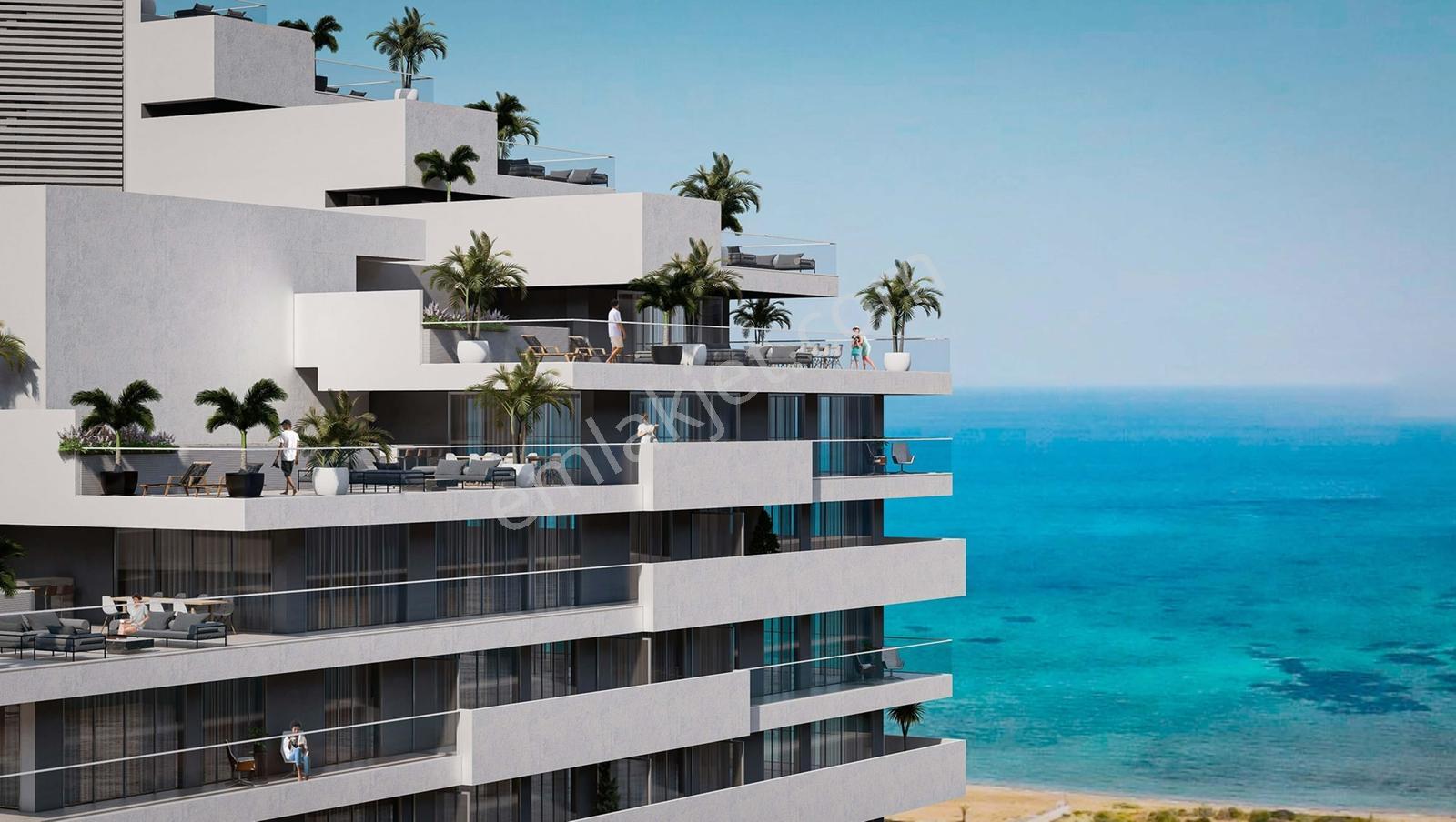 İskele Long Beach'te Kira Garantili Fırsat 1+1 Daire - Görsel 34