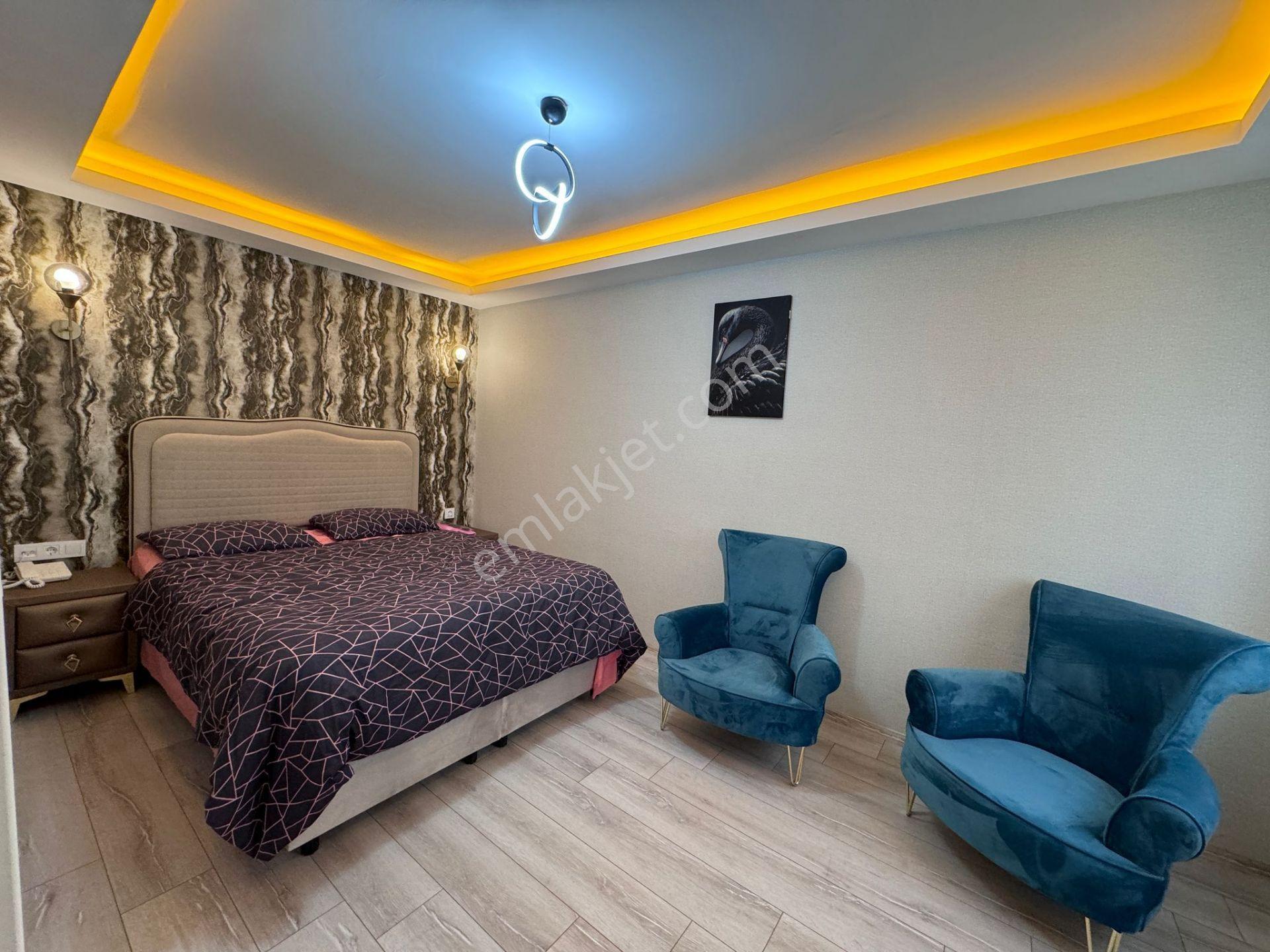 Yenimahalle De Günlük Kiralık Lüx Daireler Jakuzili Klimalı - Görsel 19