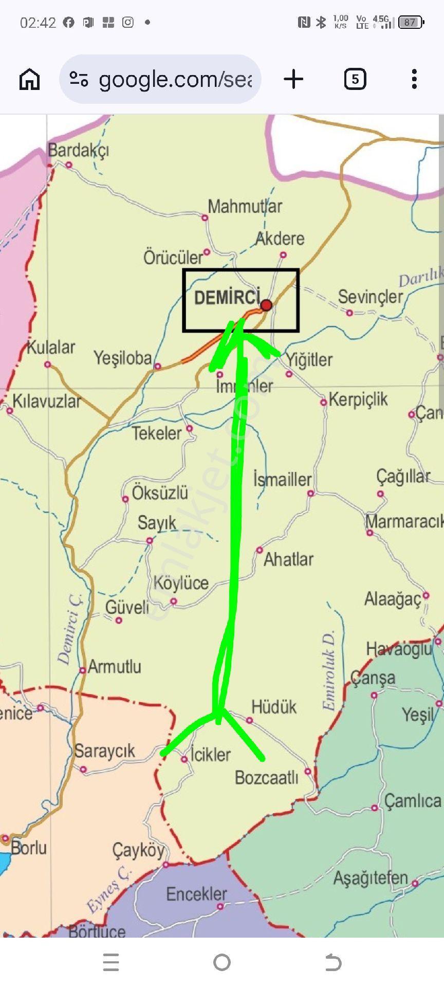 My Ekipdenegedemanisa Demirci İciklerde Yatırımlık Arazi - Görsel 31