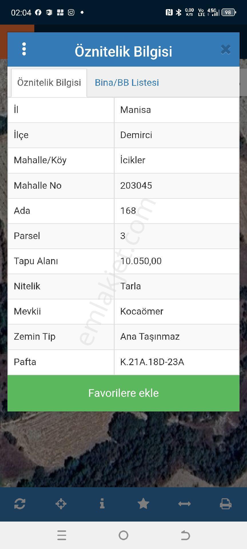 My Ekipdenegedemanisa Demirci İciklerde Yatırımlık Arazi - Görsel 14