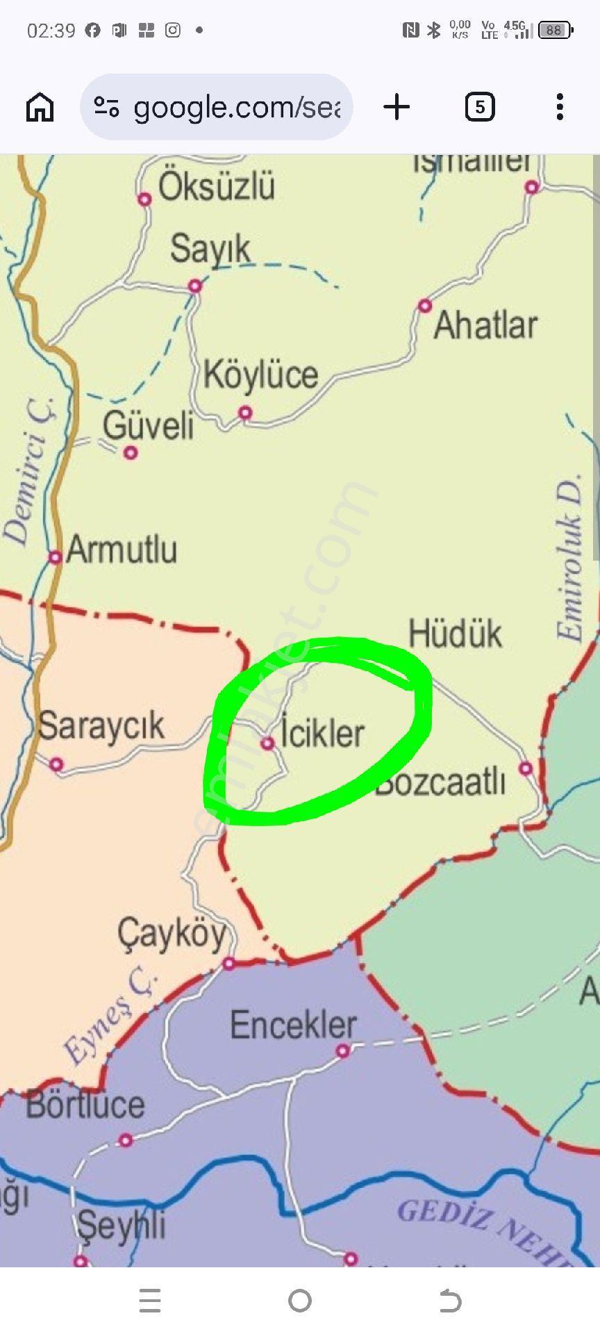 My Ekipdenegedemanisa Demirci İciklerde Yatırımlık Arazi - Görsel 30
