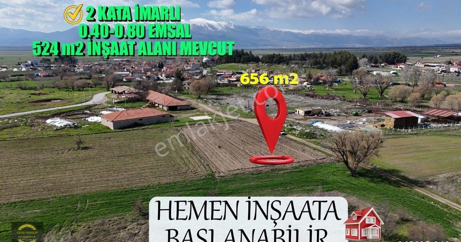 Acıpayam Karahöyük'te 656 M2 2 Kata İmarlı Satılık Arsa - Görsel 5