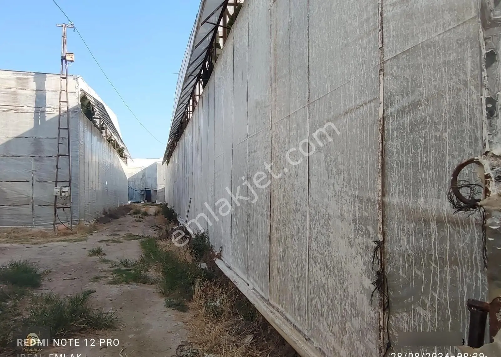 Anamur Karadere Satılık 7 Dönüm Sera