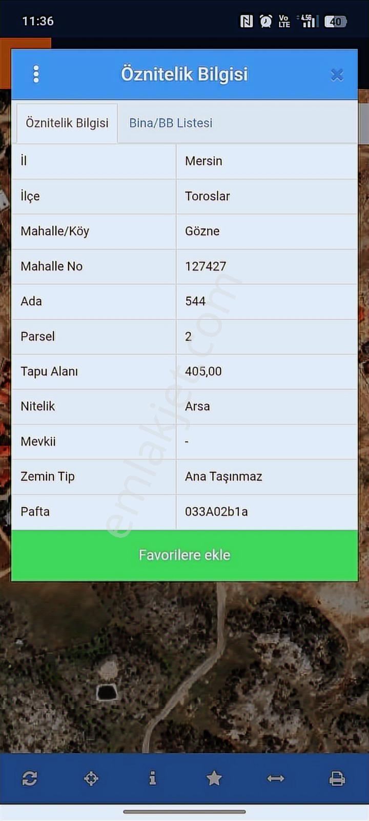 Araç Takaslı Mersin Manzaralı İmarlı Arsa - Görsel 2