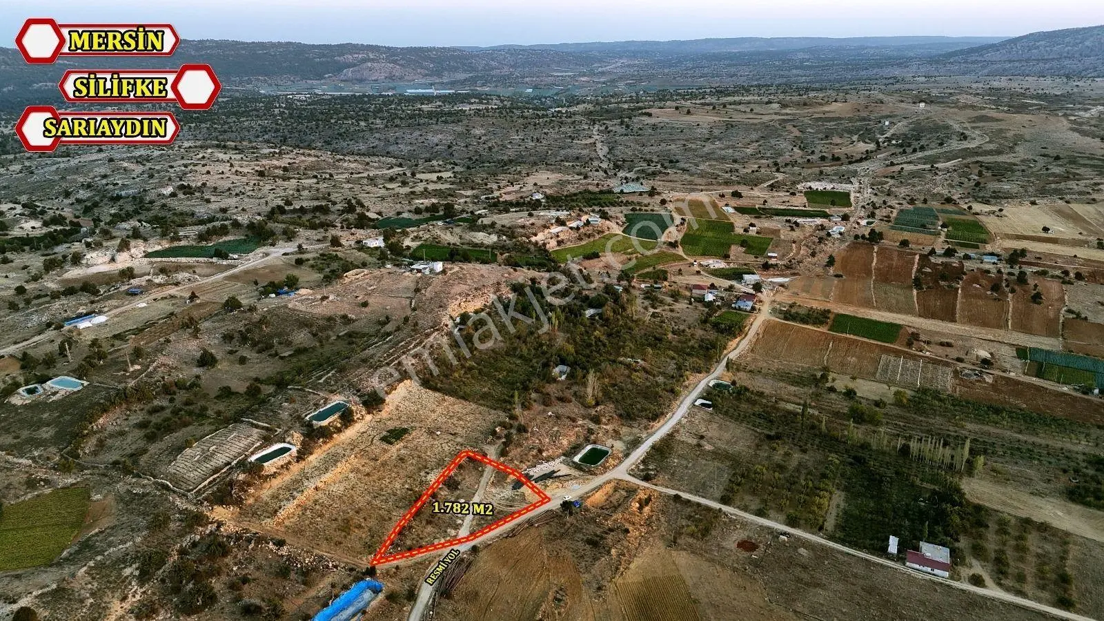 Silifke Sarıaydın Mara'ya 3 Km 1782 M² Villa İmarlı Ve Köyiçi Arsa - Görsel 5