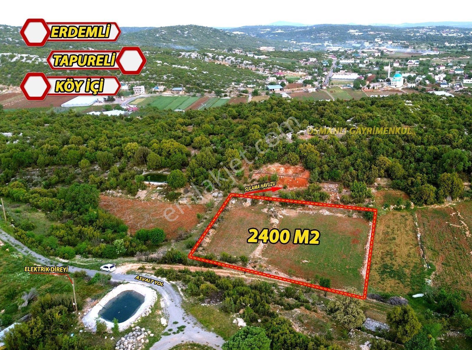 Mersin Erdemli Tapureli Köyiçi 2.400 M² Fırsat Arsa - Görsel 6