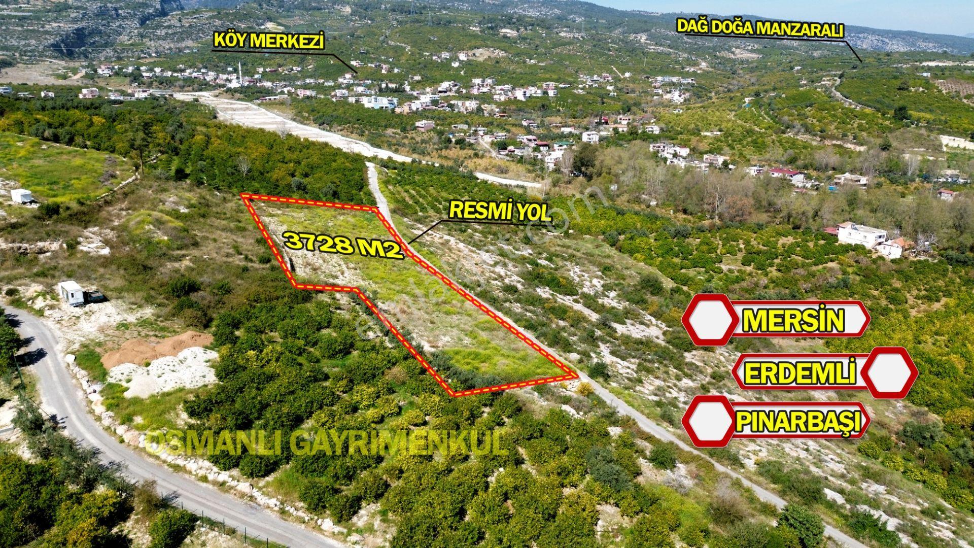 Mersin Erdemli'nin Pınarbaşı Mah. Satılık 3728 M2 Parsel - Görsel 3