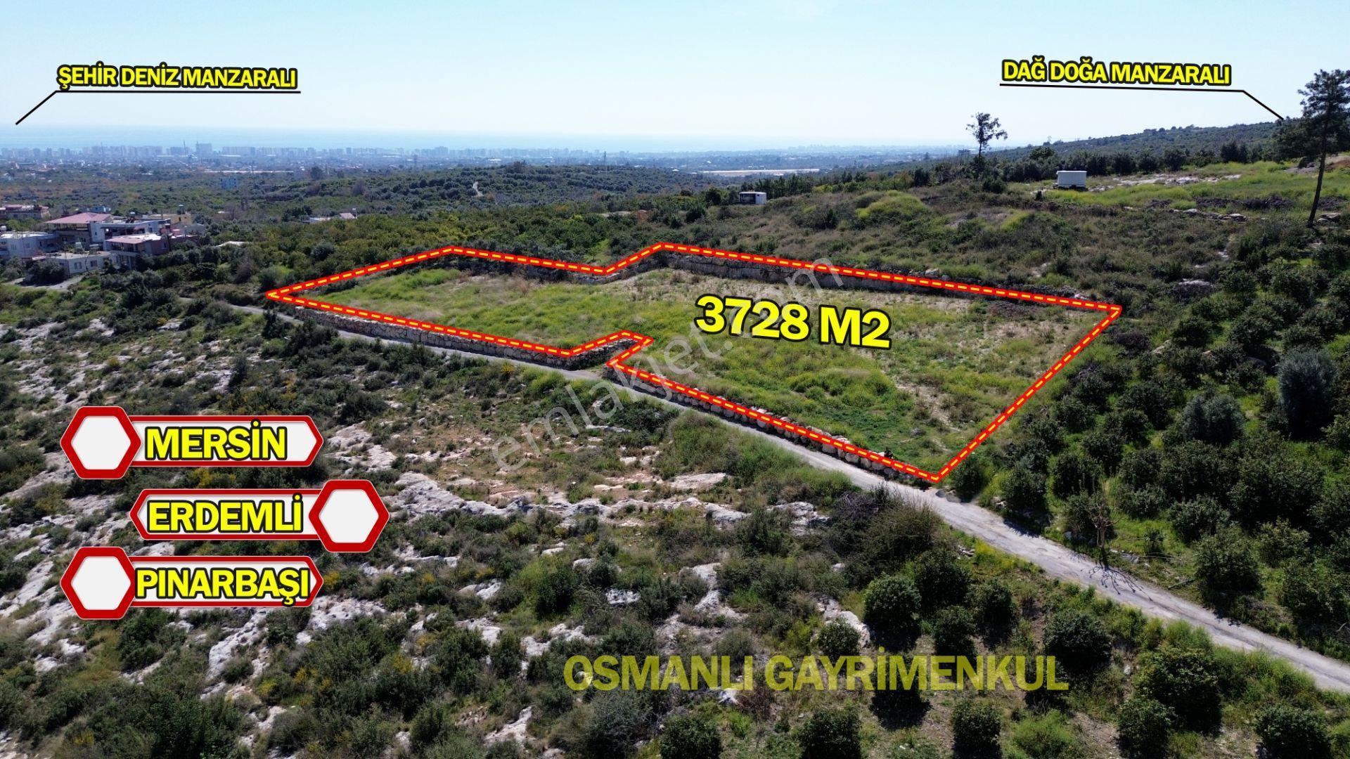 Mersin Erdemli'nin Pınarbaşı Mah. Satılık 3728 M2 Parsel - Görsel 8