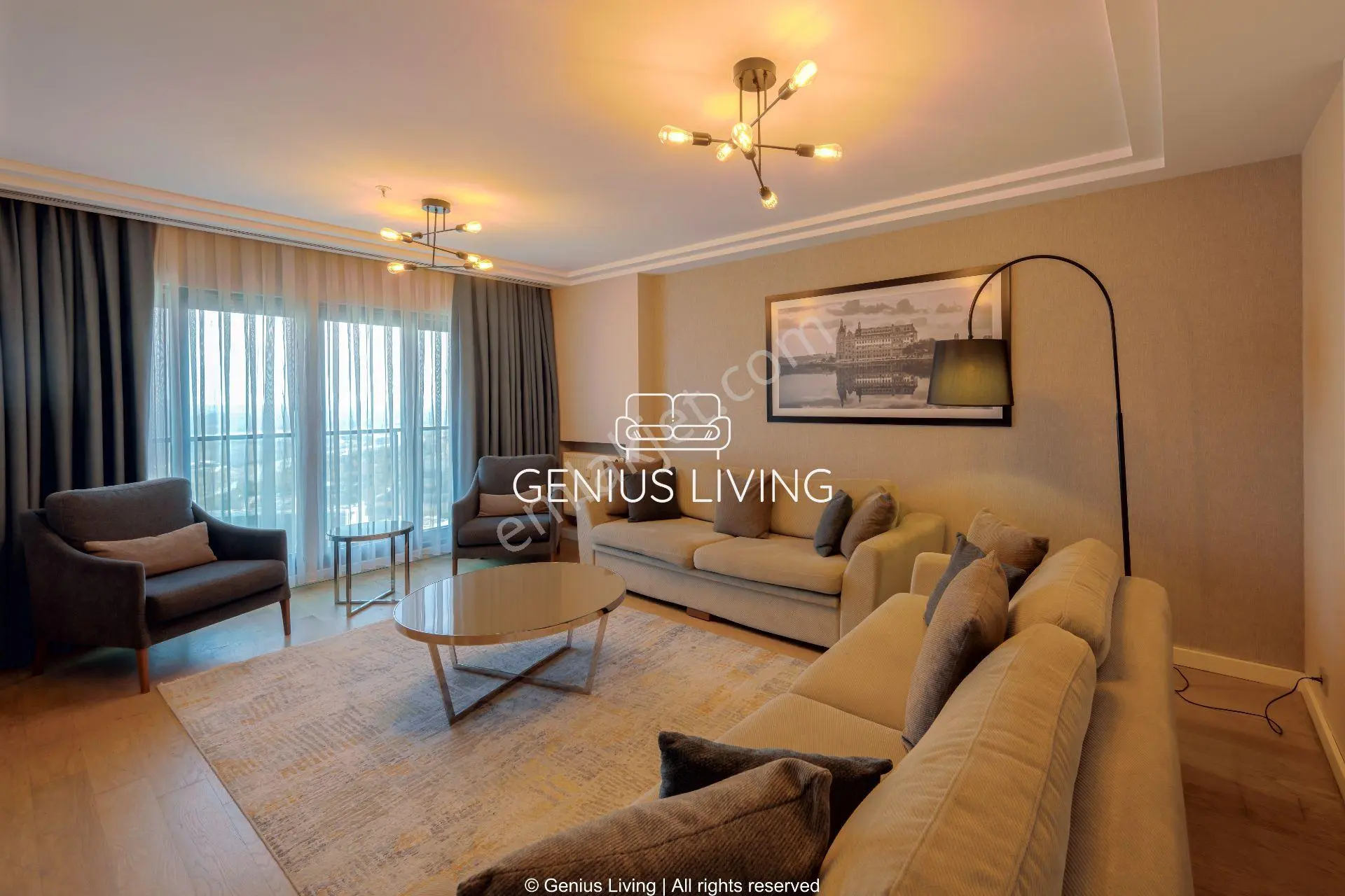 Tem | | 1+1 Lüks Residence | Havuz+gym+sauna | Günlük & Aylık Kiralık - Görsel 2