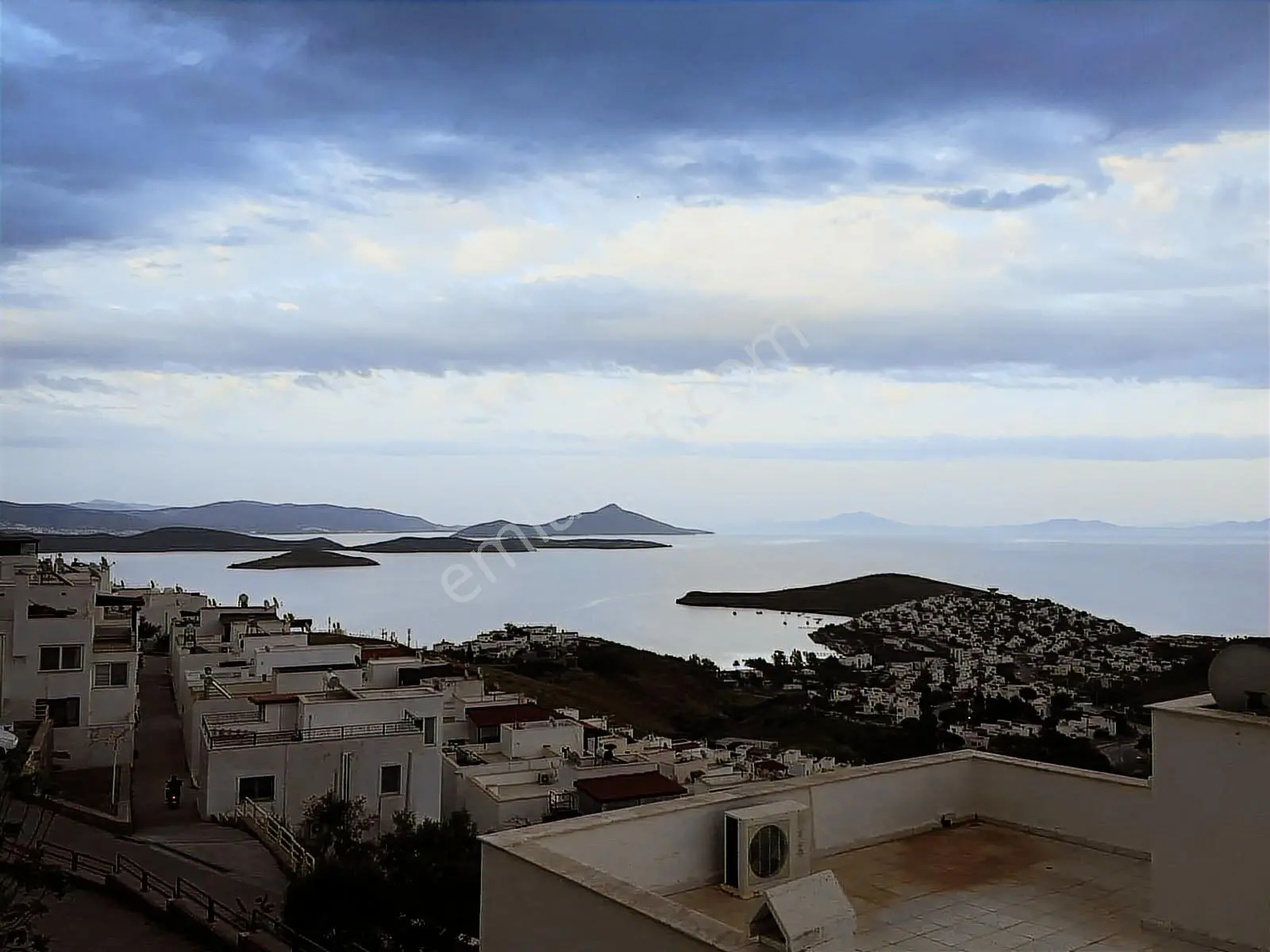 Bodrum Bağla Bankev Yenilenmiş Panoramik Manzara 2-banyo Dubleks