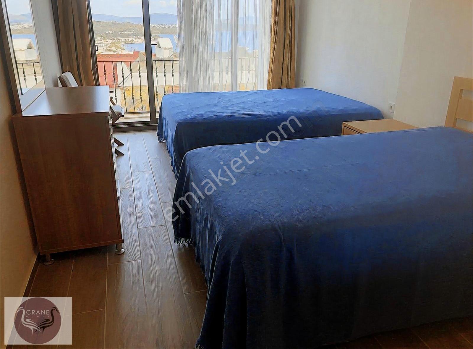 Ortakent Yahşi'de Full Deniz Manzaralı Plajlı Havuzlu - Görsel 12