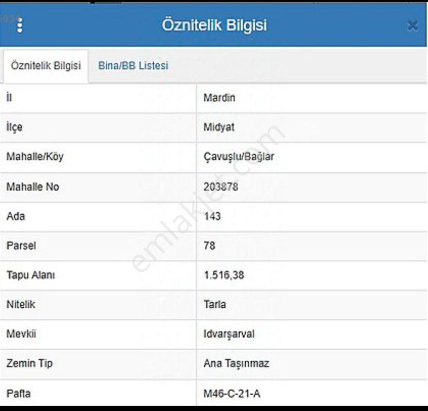 Midyat Çavuşlu/bağlar Satılık Uygun Fiyatlı Tarla - Görsel 3