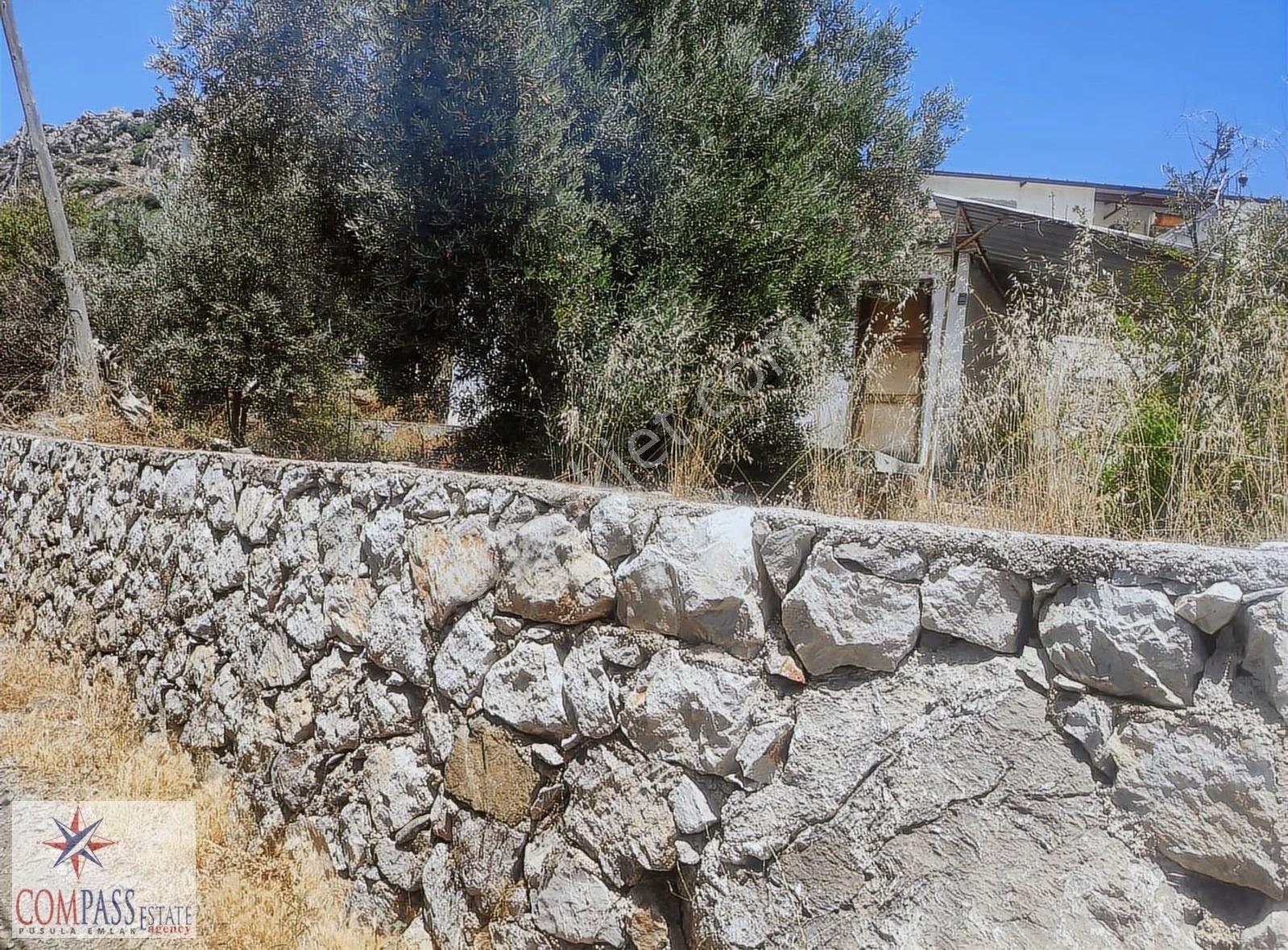 Marmaris Söğütte Doğayla İç İçe Satılık Kargir Ev Ve Arsa - Görsel 7