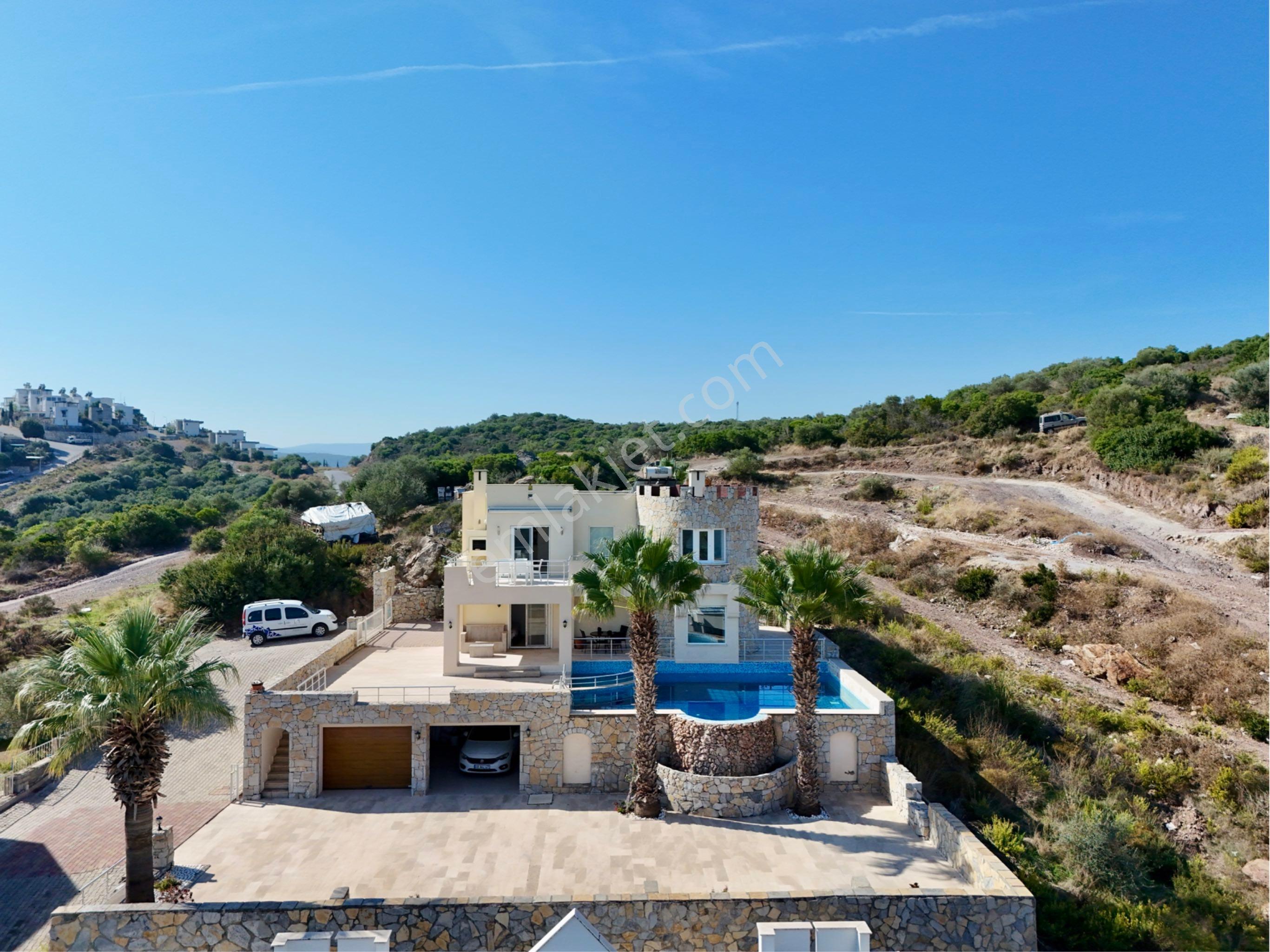 Milas Boğaziçi’nde Deniz Manzaralı Özel Havuzlu Villa - Görsel 35