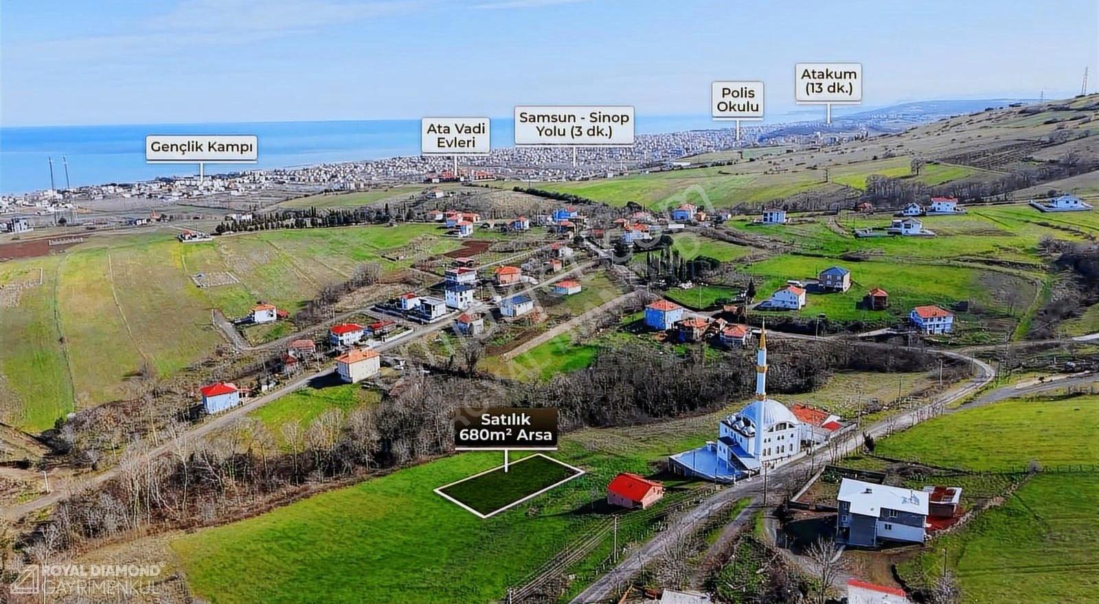 Dereköy Taşkelik Mah'de Deniz Manzaralı 680 M2 Arsa - Görsel 6