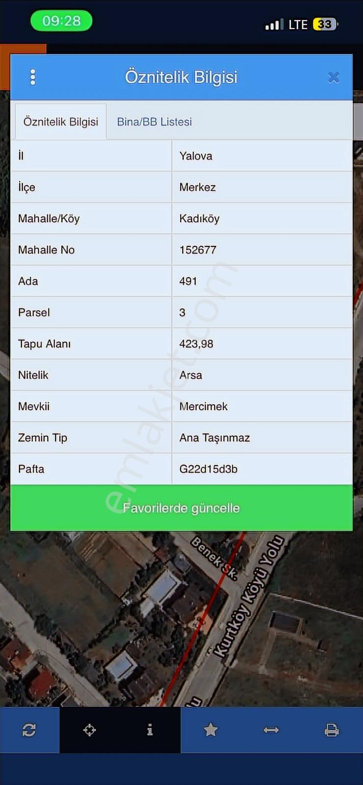 Uygun !! 423 M2 (elit Bölgede) Kurtköy Yoluna Komşu İmarlı Arsa. - Görsel 3