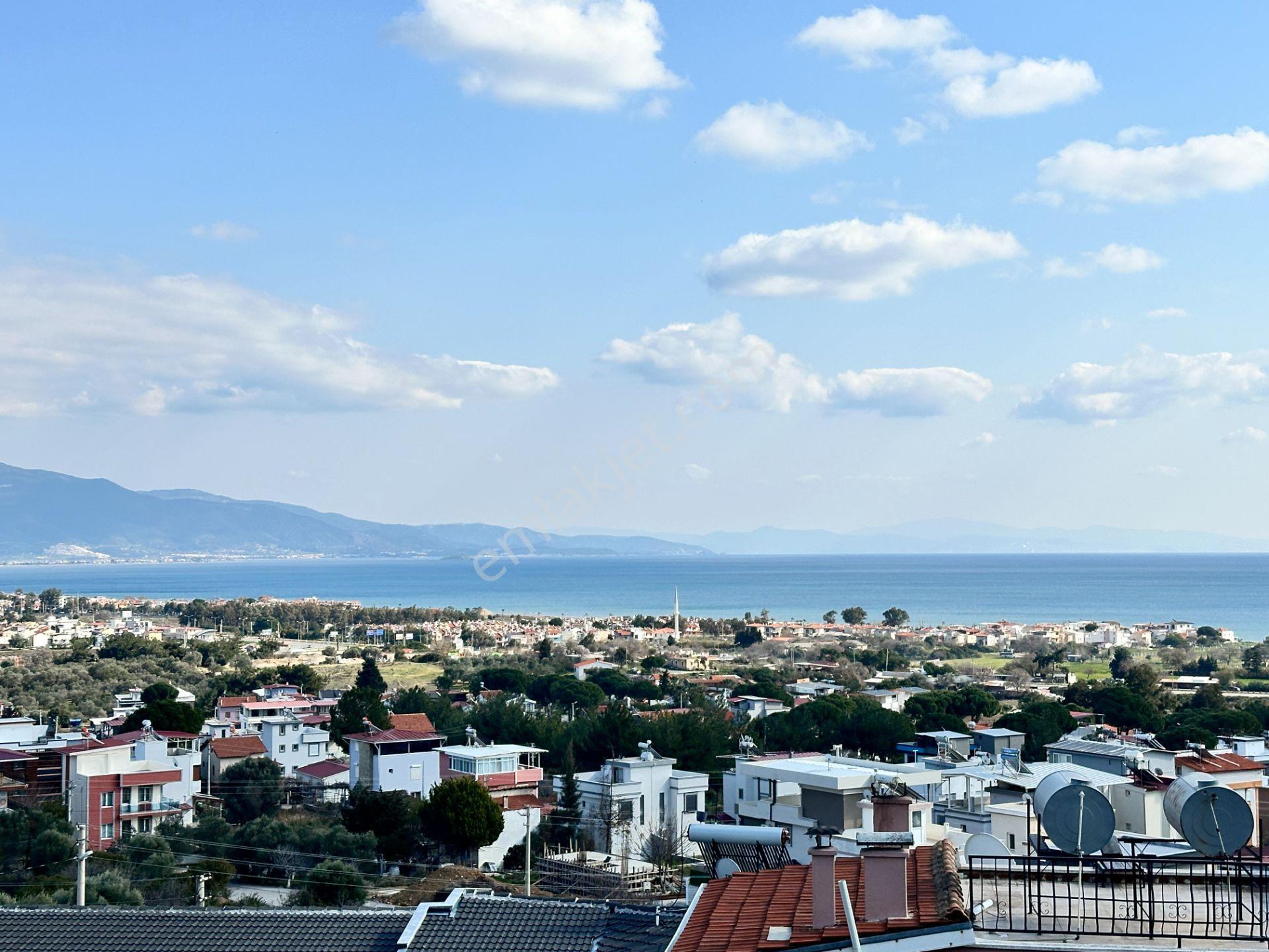 Seferihisar Doğanbeyde 4+1 Satılık Deniz Ve Doğa Manzaralı Bahçe - Görsel 2