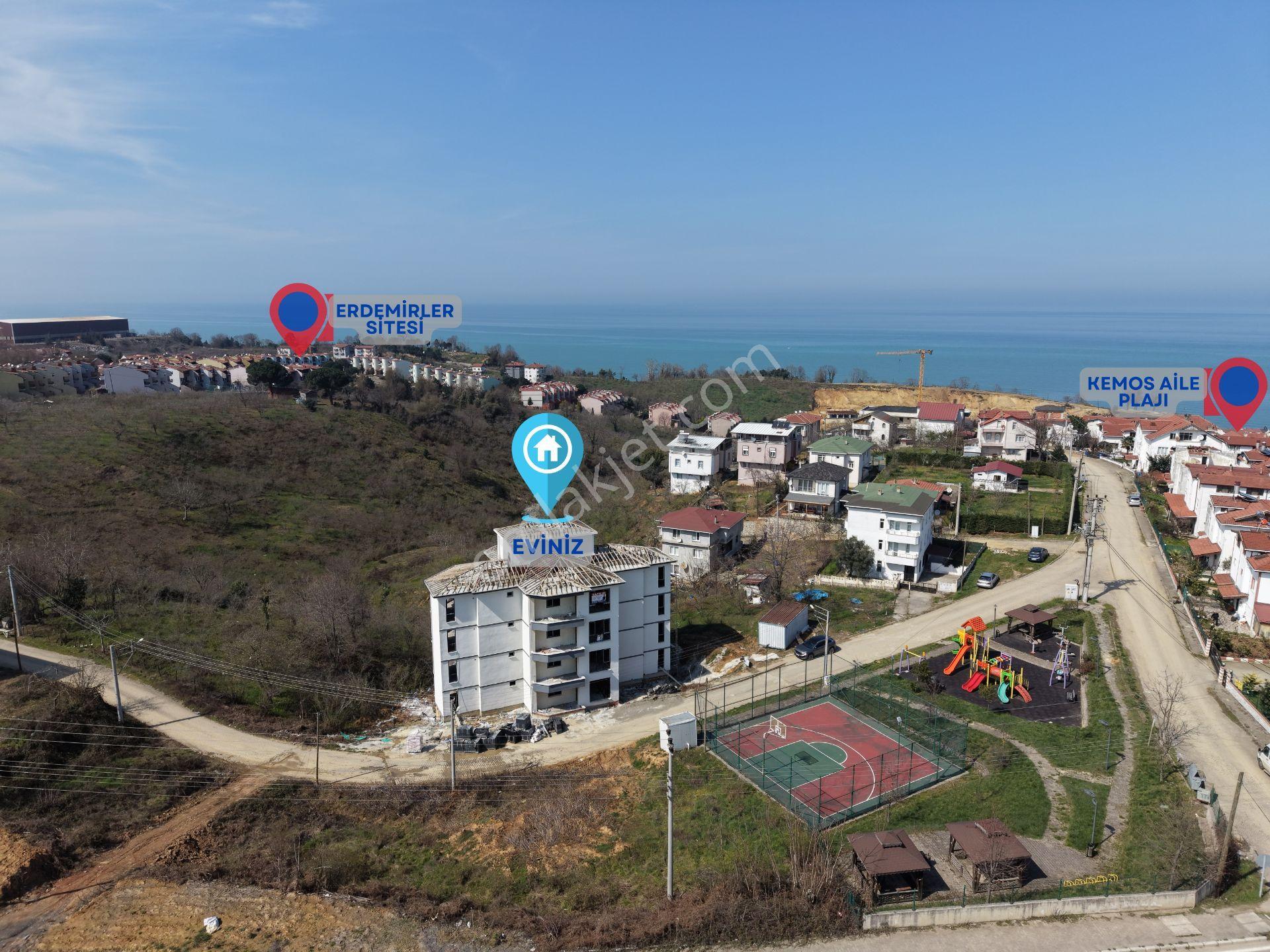 Düzce/akçakoca Da Satılık Deniz Manzaralı Fırsat 1+1 Daireler