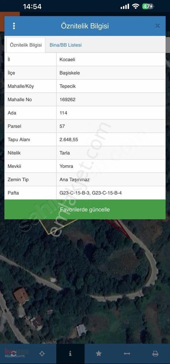 Kw Arven'den Yuvacık Tepecik Köy İçi İmarlı Eğimsiz Tarla - Görsel 7
