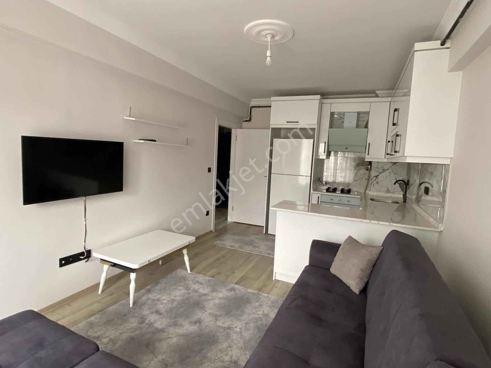 Eşyalı 1+1 | Doğalgazlı | Merkezi Konumda Kiralık Daire - Görsel 9