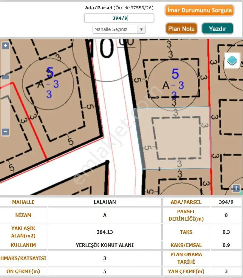 Müstakil Tapulu - Villa İmarlı Satılık Arsa