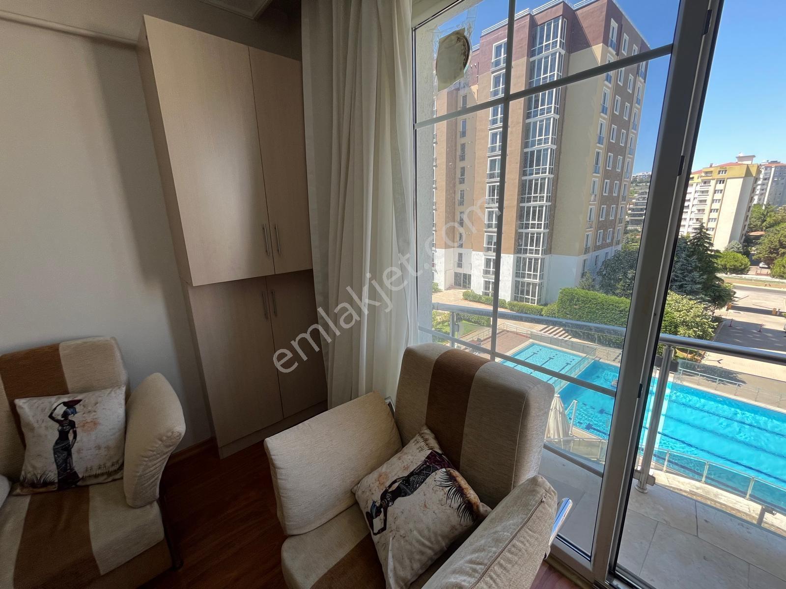 Yenişehir Mia Park Sitesi Eşyalı 1+1 Havuz Cephe Satılık - Görsel 5