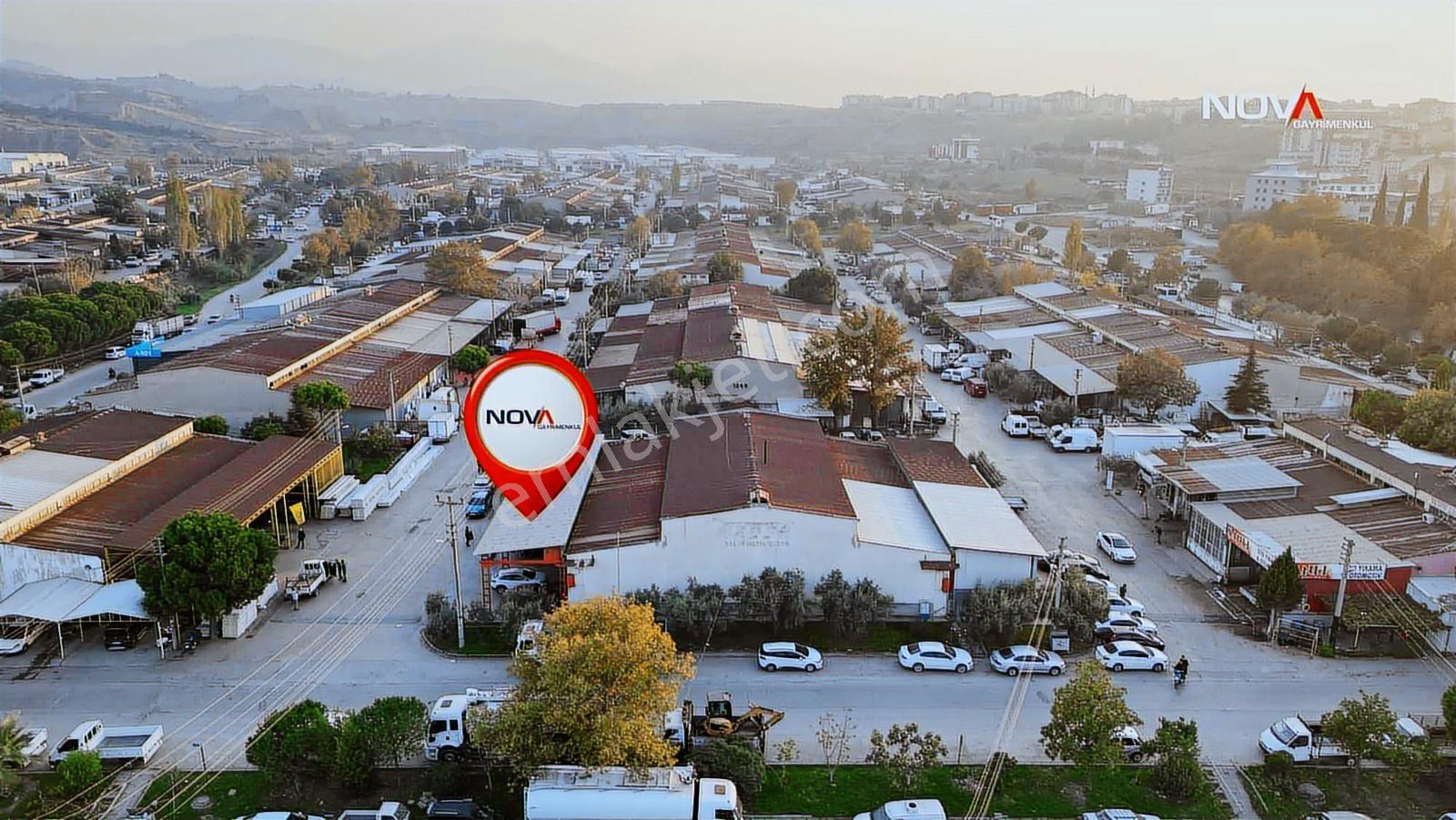 Novadan Sanayide İşlek Cadde Üzeri Kiralık Dükkan