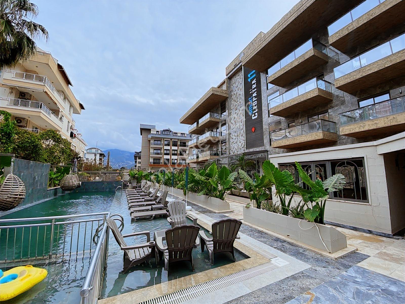 Vatandaşlık Uygun 3+1 Sıfır Daire Alanya Smart Of Cleopatra 11 - Görsel 44