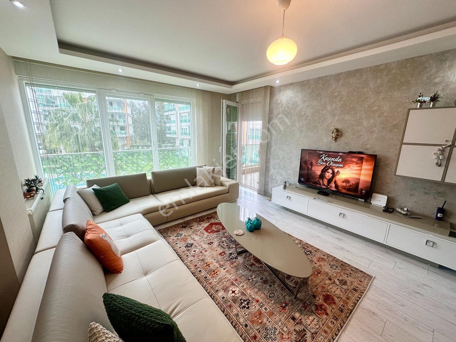 Orange Park'ta Havuzlu Güvenlikli Lüks Eşyalı 1+1 Satılık Daire - Görsel 21