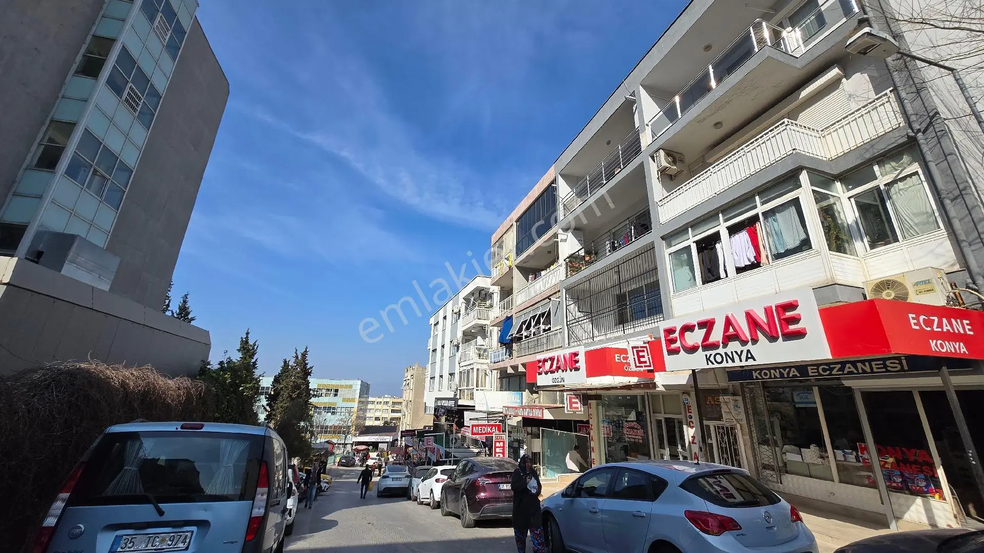 Yeşilyurt Devlet Hastanesi Karşısı 3+1 Doğalgazlı Deniz Manzaralı Çift Balkonlu Masrafsız - Görsel 2